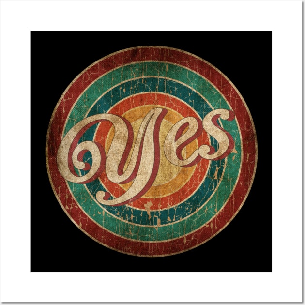 Circle Classic art - Yes Wall Art by PREMAN PENSIUN PROJECT